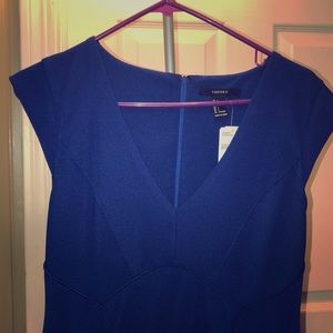 Forever 21 bodycon dress in Royal blue